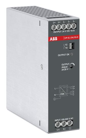 ABB CP-S.1 24/10.0 Power supply In:100-240VAC/100-250VDC Out:DC 24V/10A