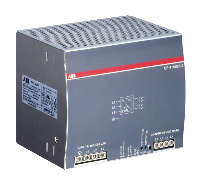 ABB CP-T 24/20.0 Power supply In: 3x400-500VAC Out: 24VDC/20.0A