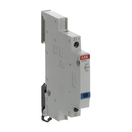 ABB E219-G48 Indicator Light, 16 A, 115 ... 230 V, 2LED, Blue, MW: 0.5