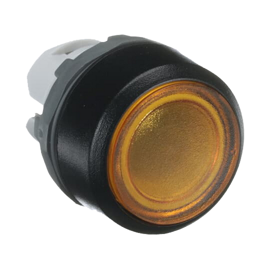 ABB MP1-11Y Momentary Pushbutton - Flush - Yellow - Illuminated