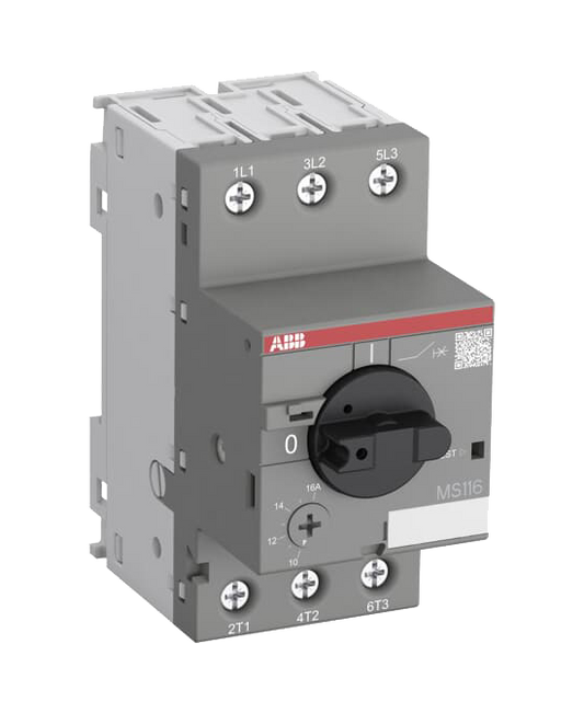 ABB MS116-0.63 Manual Motor Starter 0.40 ... 0.63 A
