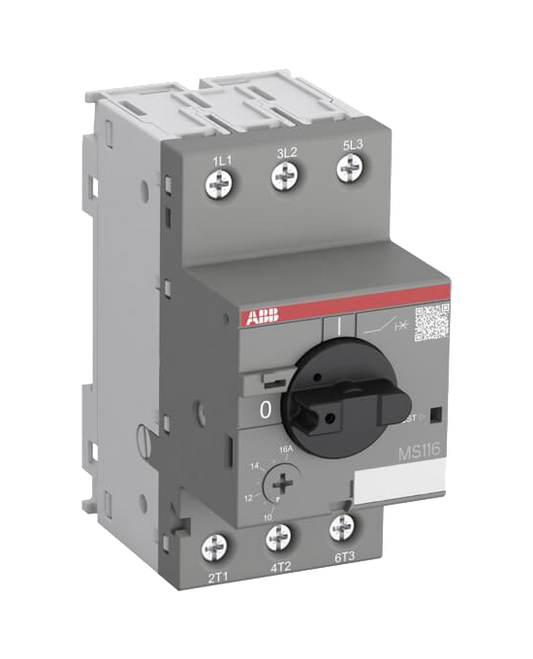ABB MS116-6.3 Manual Motor Starter 4.0 ... 6.3 A