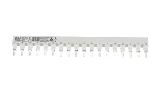 ABB Busbar PS3/18/16BP. 3 Phases Busbar, 18 PINs, 16mm2