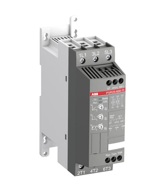 ABB PSR25-600-11 Softstarter - 25 A - 208 ... 600 V AC