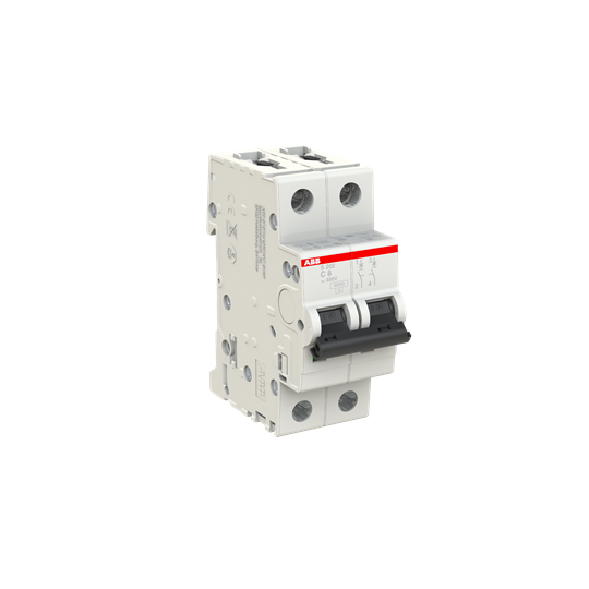 ABB S202-C8 Miniature Circuit Breaker - 2P - C - 8 A