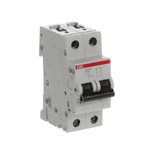 ABB S202M-D10 Miniature Circuit Breaker - 2P - D - 10 A