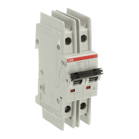 ABB SU202M-C2 Miniature Circuit Breaker - 2P - C - 2 A