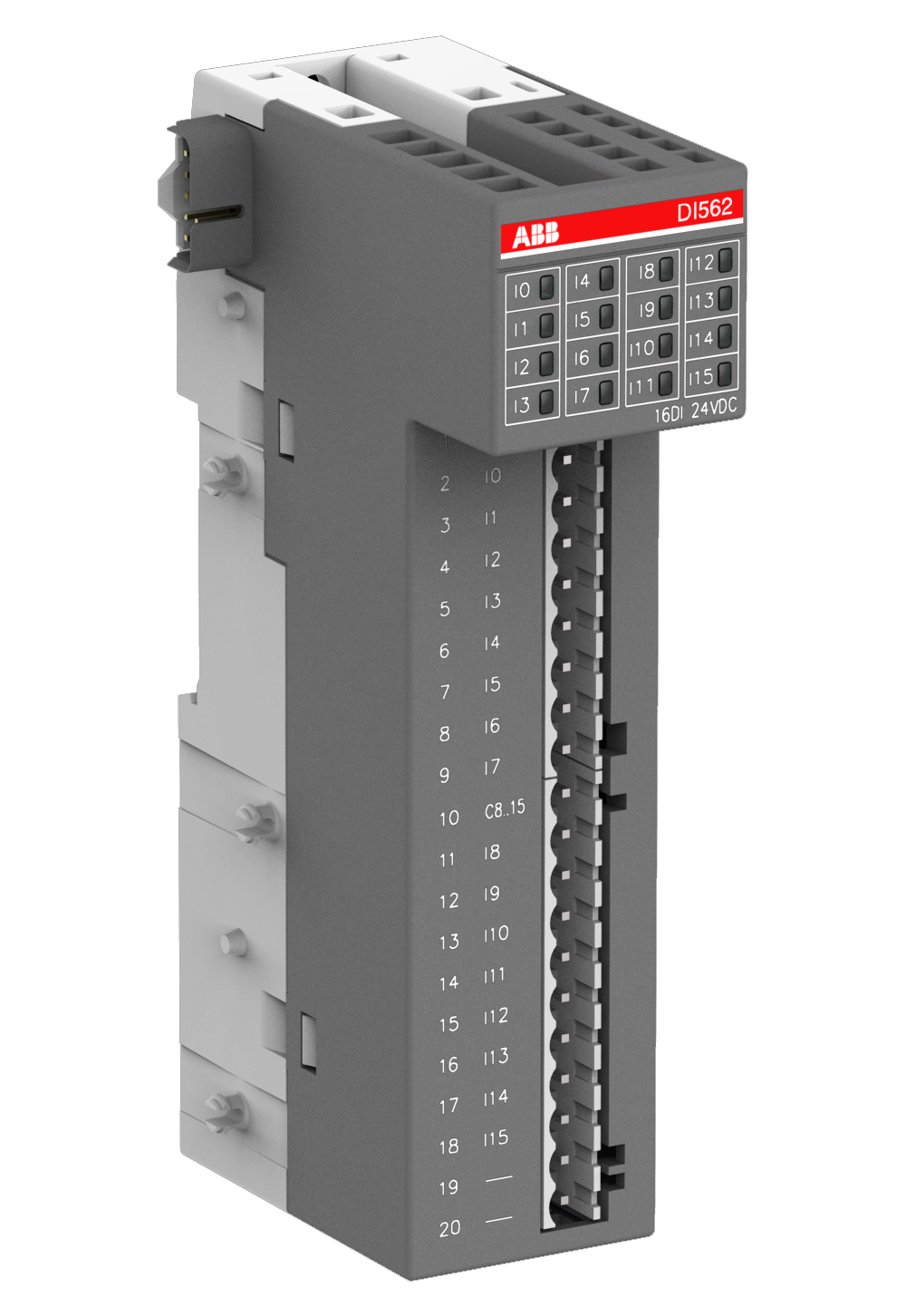 ABB AI561 : S500-eCo Analog input module. 4 AI: U, I. 1-wire.