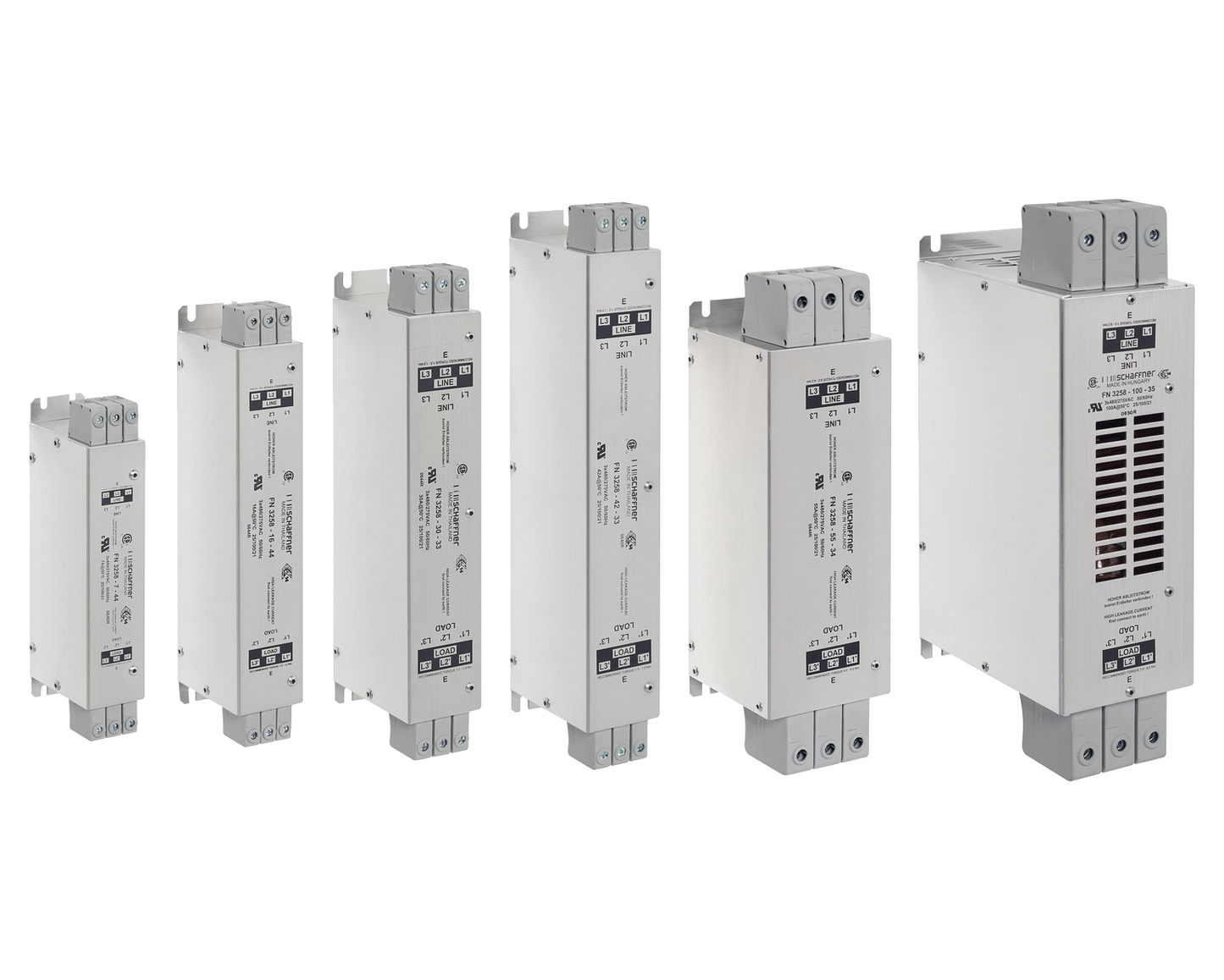 ABB OFI-03 EMC Filter for 3A three phase power (3 x 480VAC, 7.7A)