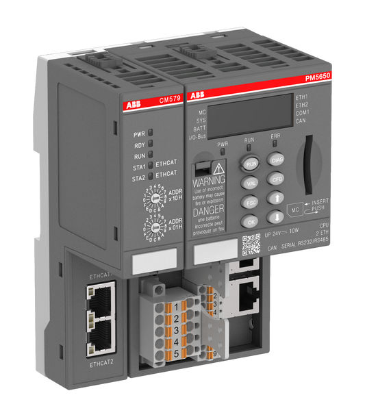 ABB AC500 PLC Machine Control Kit Bundle PM5650-MC-KIT
