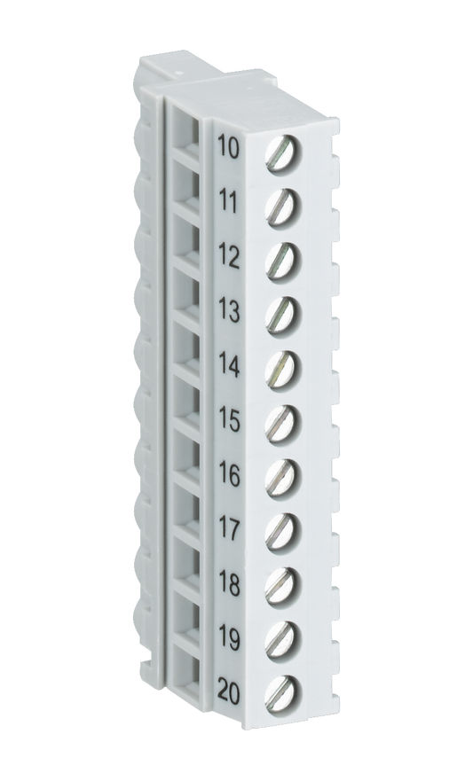 ABB TA563-11 : S500-eCo Terminal block. Screw front, Cable side. 11-pole.