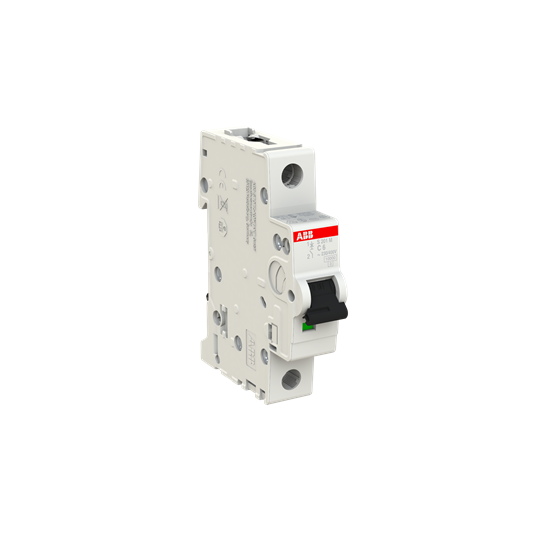 ABB S201M-C6 Miniature Circuit Breaker - 1P - C - 6 A