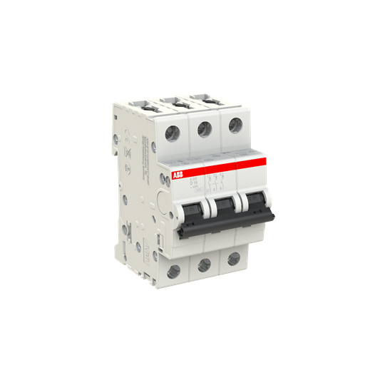 ABB S203-D16 Miniature Circuit Breaker - 3P - D - 16 A