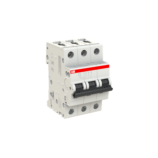 ABB S203-D16 Miniature Circuit Breaker - 3P - D - 16 A