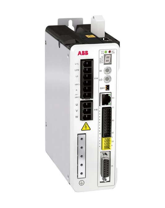ABB MFE190-04UD-06A0-2 e190 - Flexible Ethernet AC Motion Servo Drive with Programing Option