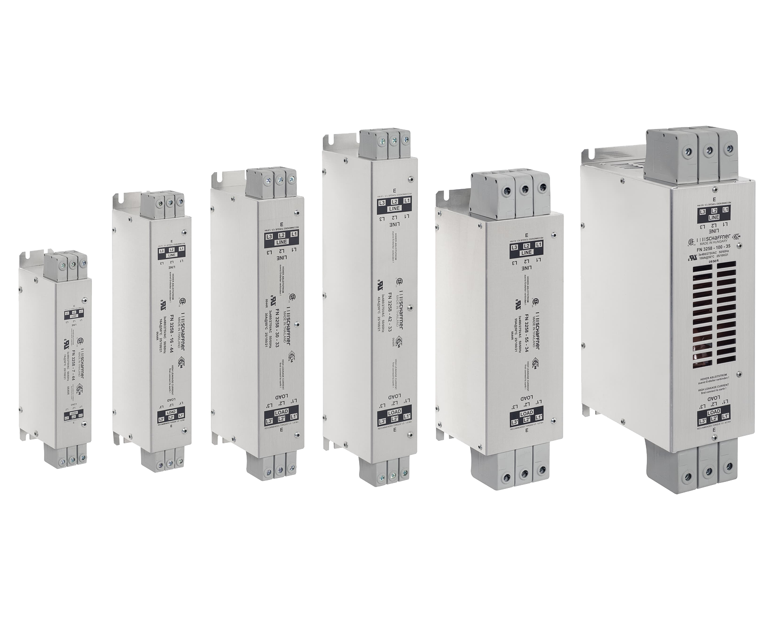 ABB OFI-03 EMC Filter for 3A three phase power (3 x 480VAC, 7.7A ...