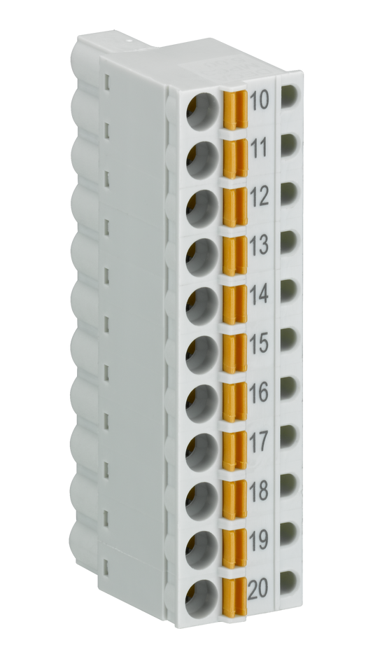 ABB TA565-11: S500-eCo Terminal block. Spring front, Cable front. 11-pole